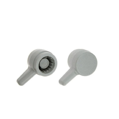 1077978 | KM079-021-L-G (10 Pcs) --- Thumb Knobs - 5/16 - 7.94mm - - Use Own Screw 21.43x13.5 mm For Cap Screws - Plastic Knob