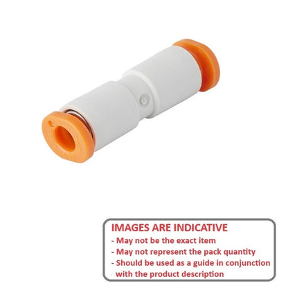 1227511 | KQ2H09-00A (10 Pcs) --- Special Items Listed by Manufacturer - Manufacturer Misumi KQ2H09-00A - 5/16 x 5/16 Union Tube