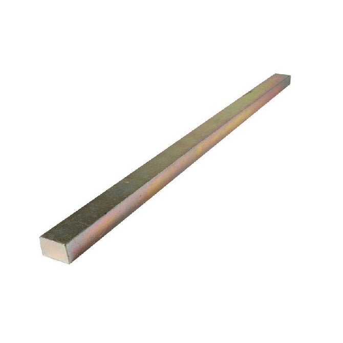 Rectangular Keysteel Lengths - 7.938x12.7x300 mm - Carbon Steel 1045 Zinc Plated