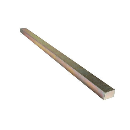 1135950 | 2R-0254-0318-0300-KZU (Each) --- Rectangular Keysteel Lengths - 25.4x31.75x300 mm - Carbon Steel 1045 Zinc Plated