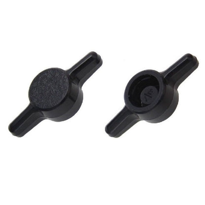 1092211 | KM100M-045-TEE-B (10 Pcs) --- Thumb Knobs - M10 - 10.00mm - - Use Own Screw 45x12.5 mm For Cap Screws - Plastic Knob
