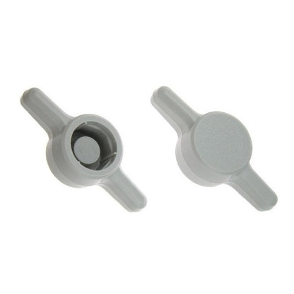 Thumb Knobs - M5 - 5mm - - Use Own Screw 26x6.6 mm For Cap Screws - Plastic