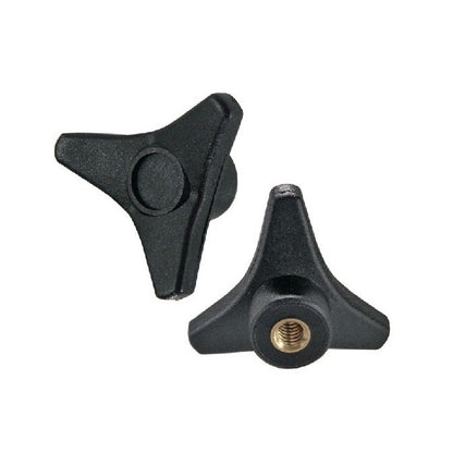 Tri Knobs - 5/8-11 UNC - 15.88mm - 104.9 - - Blind Hole - Brass Knob