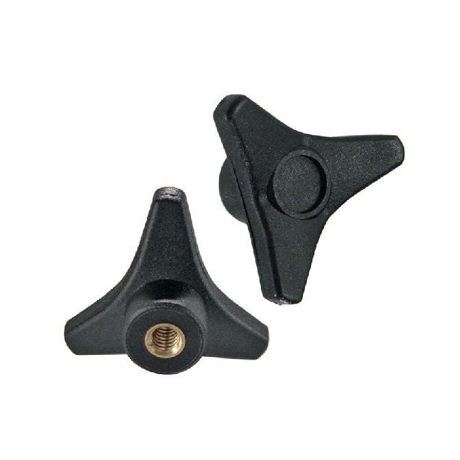 1118837 | KF159C-105-TRI-BHF (Each) --- Tri Knobs - 5/8-11 UNC - 15.88mm - 104.9 - - Blind Hole - Brass Knob
