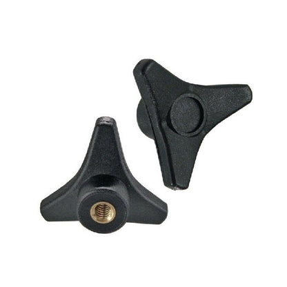 1110781 | KF159C-105-TRI-BHF --- Tri Knobs - 5/8-11 UNC - 15.88mm - 104.9 - - Blind Hole - Brass Knob