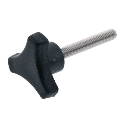 Tri Knobs - 5/8-11 UNC -15.88mm- 124.97 mm - 30  - Plated Steel