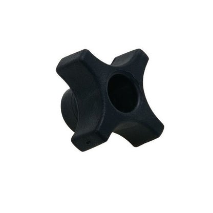 1073009 | KF064C-044-CH --- Cross Knobs - 1/4-20 UNC - 6.35mm - 44.45x12.7 mm Female - Brass Knob