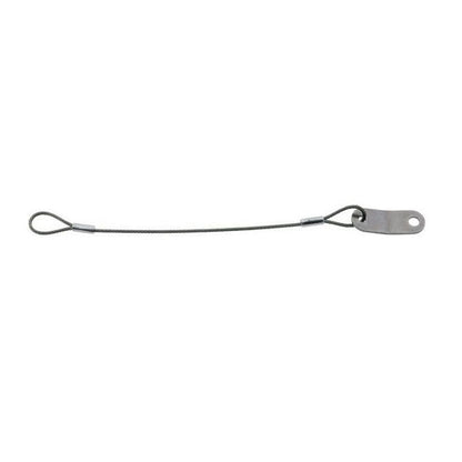 1210393 | FPC-10RS --- Nylon Coated Steel Lanyards - 254 mm A - Stainless Steel Lanyard