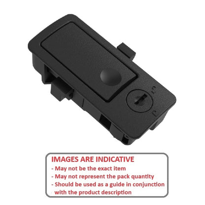 1229283 | SC-2125RS (PK-25) ---  Push to close Paddle Latch - - -