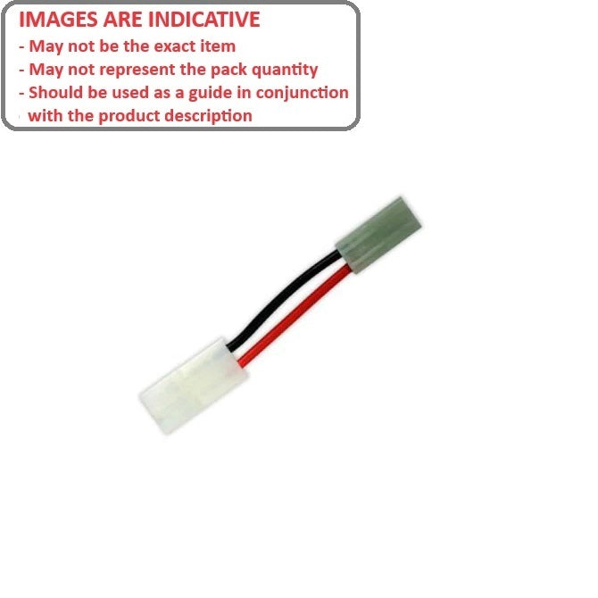 1223158 | LE-TAM-F-FLI-F (2 Pcs) --- Leads Hobby - End Type 1 Tamiya Female Flight Pack Female - Venom