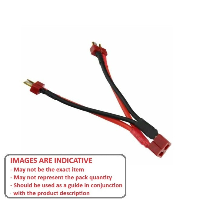 1227853 | LEY-DEA-F-DEA-M (8 Pcs) --- Leads Hobby - End Type 1 Deans Female Deans Male - Generic