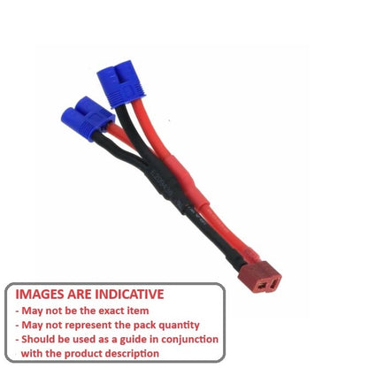 1227856 | LEY-EC3-M-EC3-F (2 Pcs) --- Leads Hobby - End Type 1 Deans Female EC3 Female - Generic