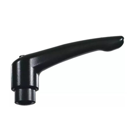 Adjustable Tapped and Reamed Handles - M8 -8x1.25mm- Powder coated Zinc 80 mm