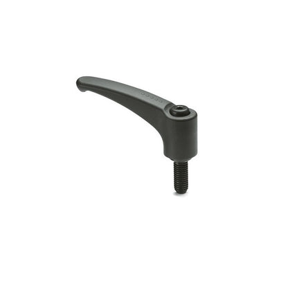1066570 | KHD-310RS --- Adjustable Stud Handles - M6 - 6x1mm - 15 mm - Plastic with fibreglass reinforcement Handle