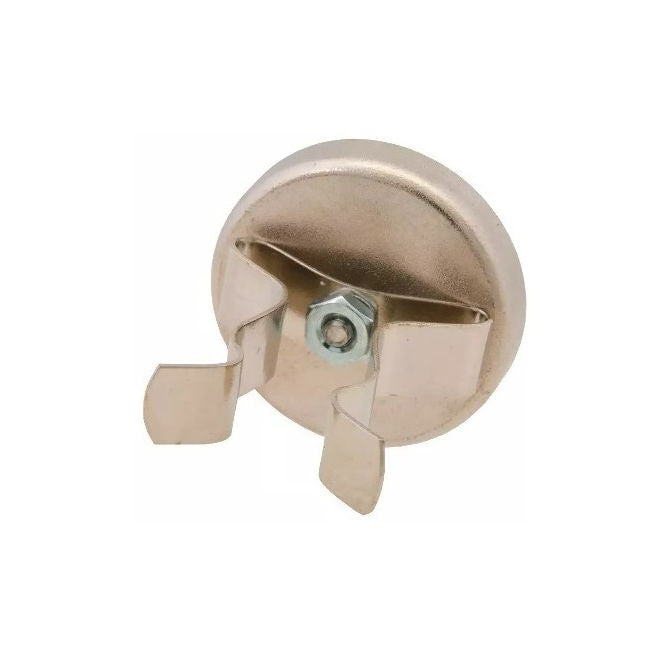 1141813 | MAG-CP-032-22-06-CL --- Cup Assemblies with Clips Magnets - 31.5x22.35 mm - Option 1 - Nickel Plated Magnet