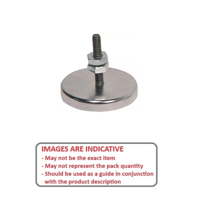 1146832 | MAG-CP-036-07-08-SD --- Cup Assemblies Stud Magnets - 35.72x7.14 mm - 8-32 UNC