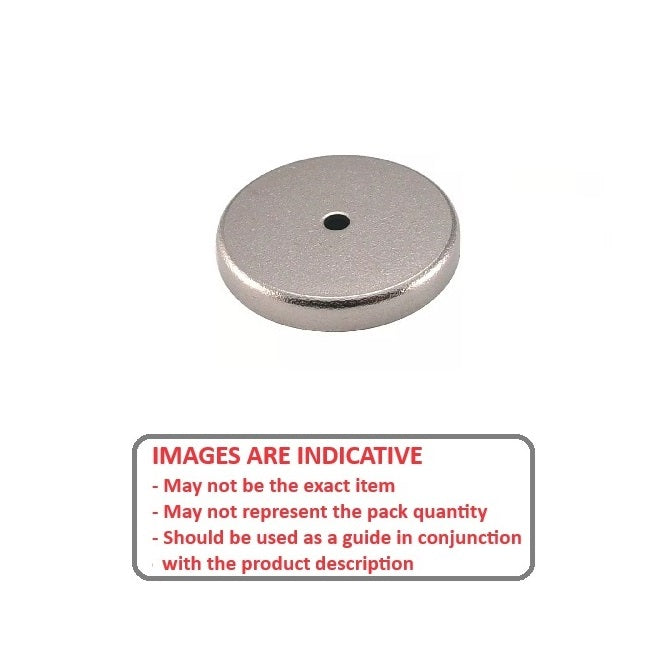1141803 | MAG-CP-032-05-06-H-A --- Cup Assemblies Through Hole Magnets - 31.5x4.76x6.35 mm