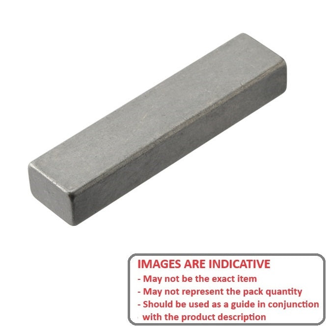 1038878 | K-0200-0200-2200B-C --- Machine Keys - 2x2x22 mm - Carbon Steel C45