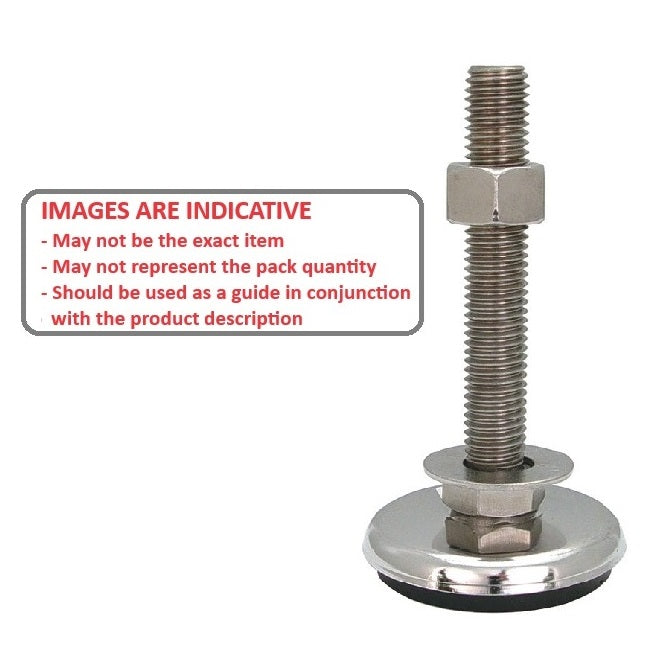 1219211 | MAV-907-05-152-3 --- Anti-Vibration Mounts - 907.2 Kg 5/8-11 UNC - 15.88mm - 152.4 mm 303 Stainless Steel - Stainless Steel 303 PV Similar to A2, 304, 18-8 Mount