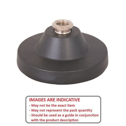 1120886 | MLF-191C-S3NY-0LH-102 --- Levelling Socket Mounts - 3/4-10 UNC - 19.05mm - 101.6x18.5 mm Standard - Stainless Steel Mount
