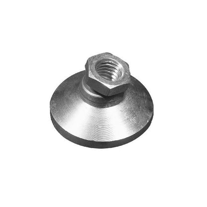 1102295 | MSF-127C-CCC --- Levelling Socket Mounts - 1/2-13 UNC - 12.7mm - 47.6x28.6 mm Swivel - Clear Chromate Mount