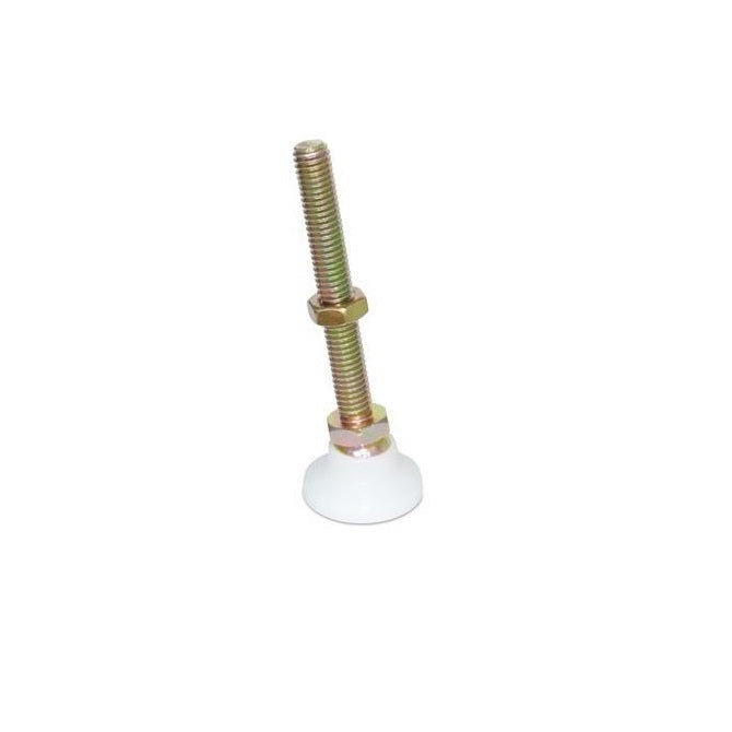 Mounts - Levelling Studded - Swivel - Gold Chromate - Acetal Base