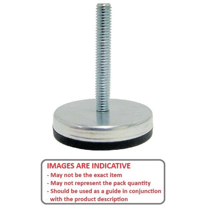 1102548 | MLM-127C-102-S3RP-I-061 --- Levelling Studded Mounts - 1/2-13 UNC - 12.7mm - 61 - - Industrial - Stainless Steel Mount