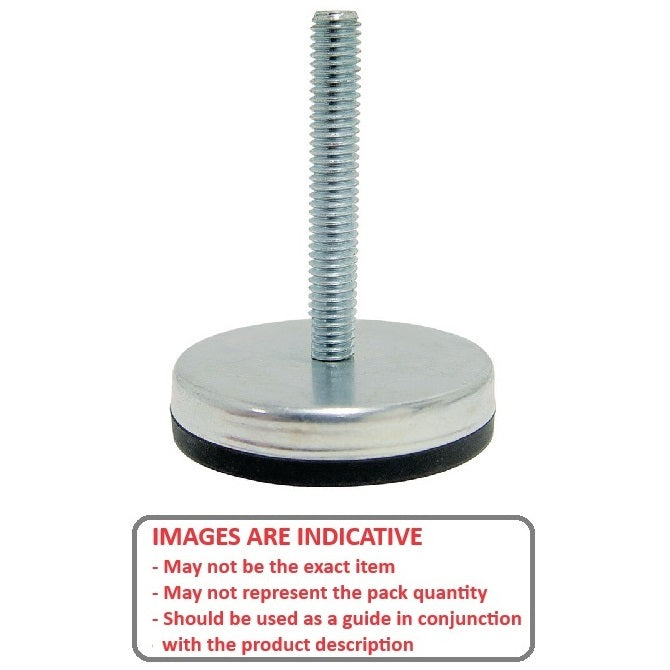 1088195 | MLM-095C-051-S3RP-I-061 --- Levelling Studded Mounts - 3/8-16 UNC - 9.53mm - 61 - - Industrial - Stainless Steel Mount