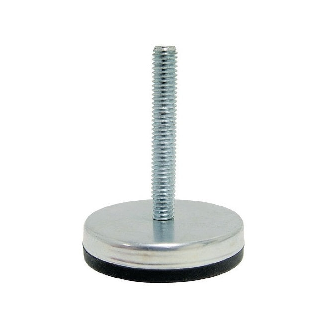 Mounts - Levelling Studded - Industrial - Rubber Padded - Steel