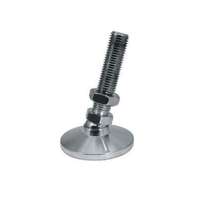 1089881 | MLM-095C-102-CNP --- Levelling Studded Mounts - 3/8-16 UNC -9.53mm- 31.8x22.2 mm - Steel