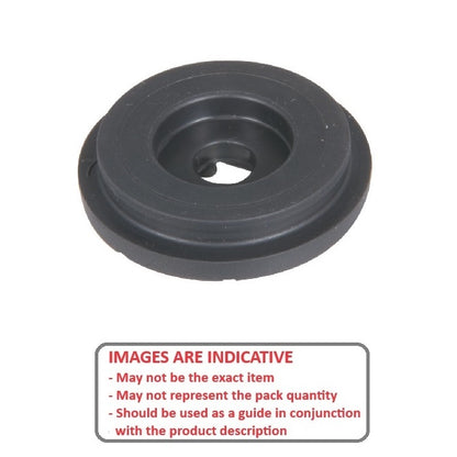 1150520 | MLP-0040-CR --- Levelling Cover Pads Mounts - 39.9 mm - 3.05 - - - Neoprene Rubber Mount