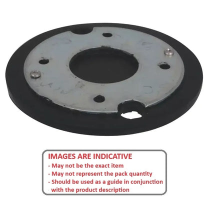 1186527 | MLP-0102-VR --- Levelling Vibration Pads Mounts - 101.6 mm - - - - Rubber Mount