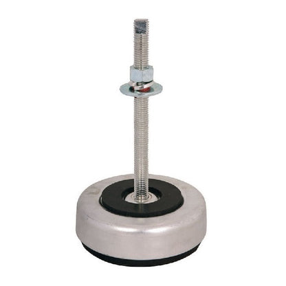 1220714 | MVI-2041-PC --- Vibration Isolation Pads Mounts - 2041 Kg - 1360 Kg - 139.7 Compression Shear - Steel and Neoprene Mount