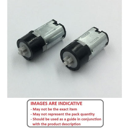 1037508 | 12GM-1-96 --- DC Gearmotors - DC 1.5 V 31.25 RPM - 96:1 12.1mm Diameter