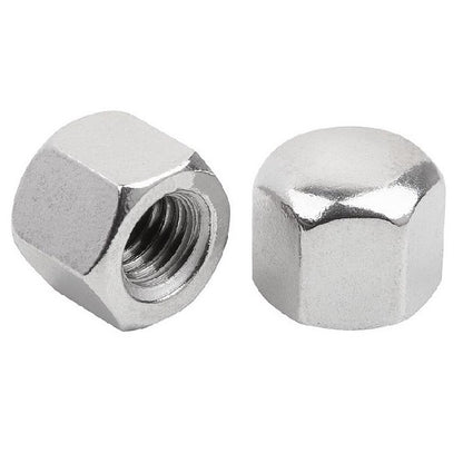 Cap Nuts - M6 -6x1mm- 304 Stainless - 9 -min 8.64-