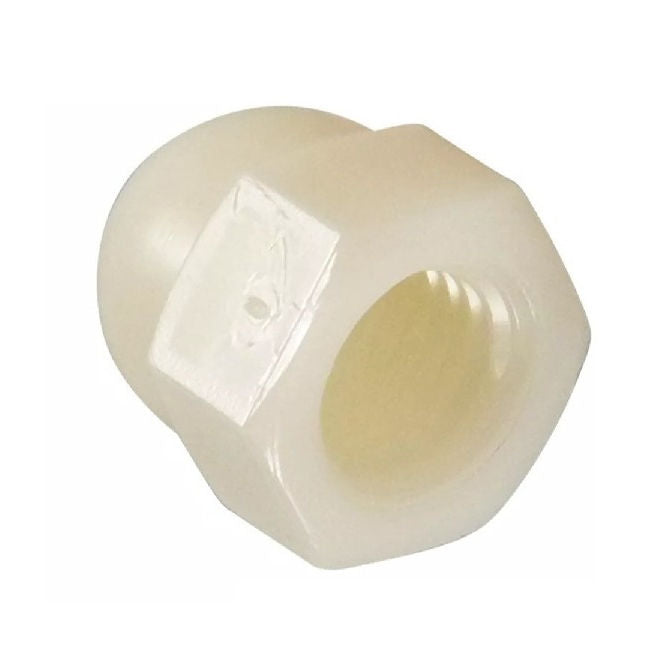 1078790 | NT080M-DM-NY (15 Pcs) --- Dome Nuts - M8 - 8x1.25mm - Nylon - Zytel 101 - 15 mm Nut