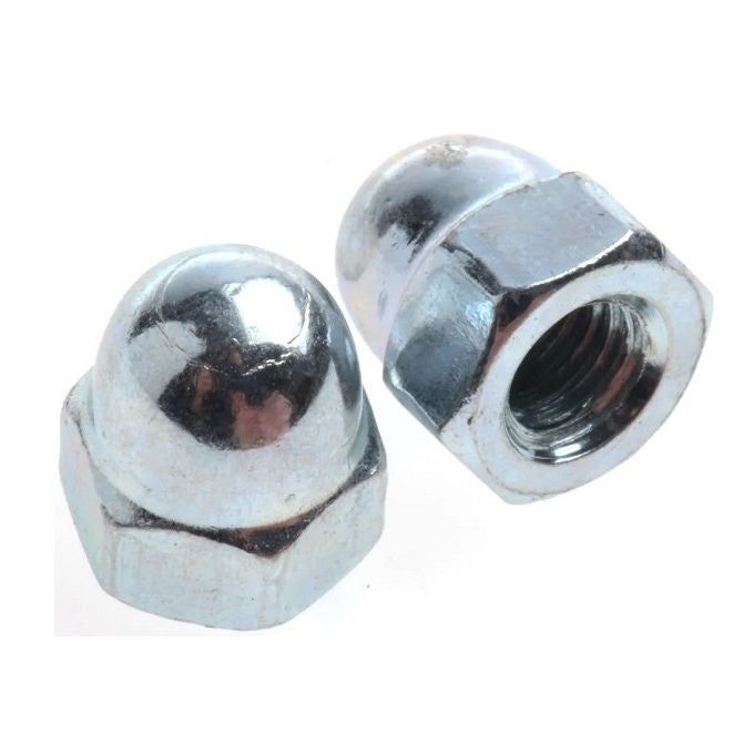 1063823 | NT050M-DM-CC (20 Pcs) --- Dome Nuts - M5 - 5x0.8mm - Steel - Chrome Plated 10 mm Nut