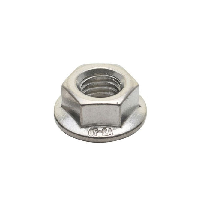 1082927 | NT080M-F-S4 --- Flanged Nuts - M8 - 8x1.25mm - Stainless Steel 7.2 mm Nut