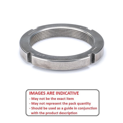 1097464 | KM00 (Each) --- Bearing Locknuts Nuts - M10 - 10x1.5mm - 18x4 mm Right Hand Thread - Steel Nut