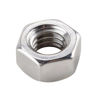 1038837 | NT020M-HX-S6 (10 Pcs) --- Hexagonal Nuts - M2 - 2x0.4mm - 1.5x4 mm Full - Stainless Steel 316 Similar to A4, 18-10 Nut