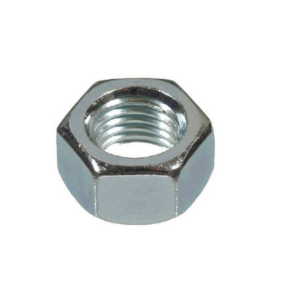 Hexagonal Nuts - M10 -10x1.5mm- 8.2x17 mm - Steel - Zinc Plated
