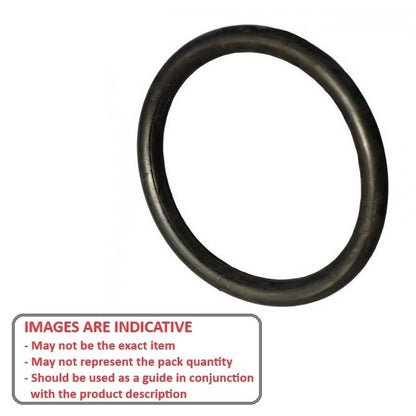 1229668 | OR-40200-350-N70 (Pack of 100)  --- General Purpose O-Rings - 402x3.5 mm - Black Nitrile Rubber Packs - Nitrile NBR, BUNA-N O-Ring