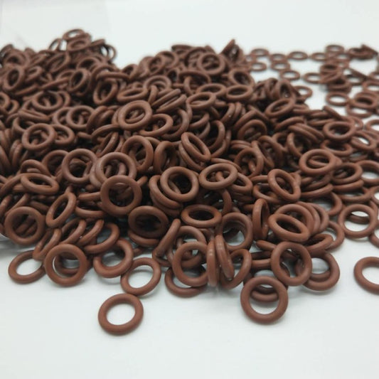Fluoroelastomer Bulk O-Rings - 6.07x1.78 mm - Brown Fluoroelastomer - Fluoroelastomer O-Ring