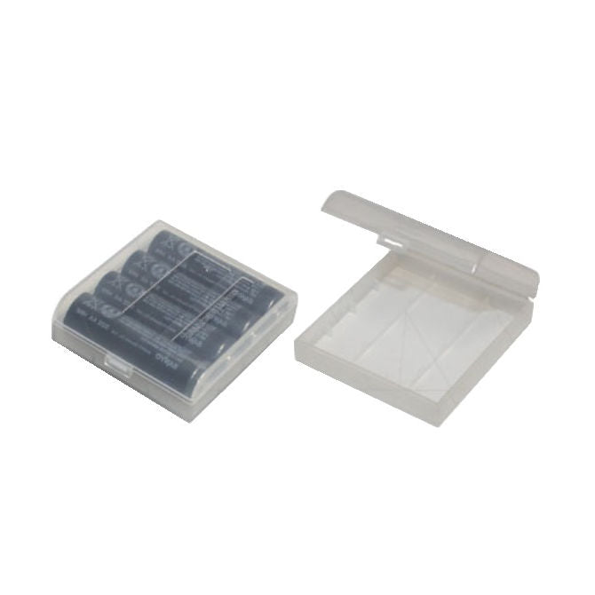 1223758 | PBC1 (35 Pcs) --- Accessories Hobby - Plastic Carry Case for up to 4 x AA Batteries Master Brand - Secure storage for spare batteries. Battery Holders - Plastic