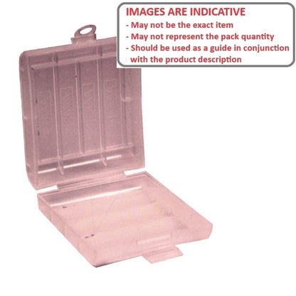 1223710 | PBC2 (2 Pcs) --- Accessories Hobby - Battery Plastic Carry Case For up to 4 x AA or AAA Batteries - Master Brand Battery Holders - Plastic