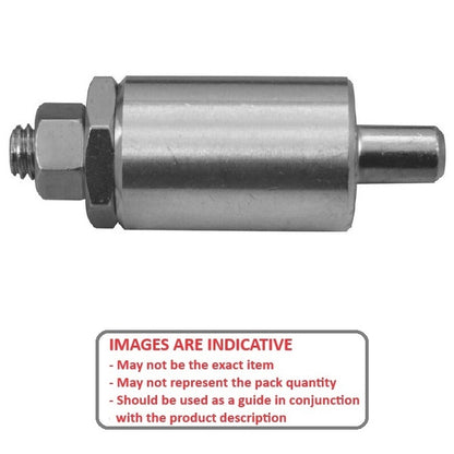 1100712 | BSD-85RS --- Pull Pins - 12.7x14.288x38.1 mm Threaded End - Steel Pin