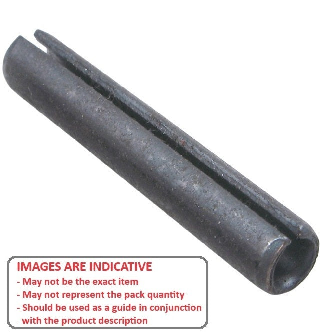 1037454 | RP015-0200-C (1000 Pcs) --- Roll Pins - 1.5x20x1.65 mm - Carbon Steel CS70
