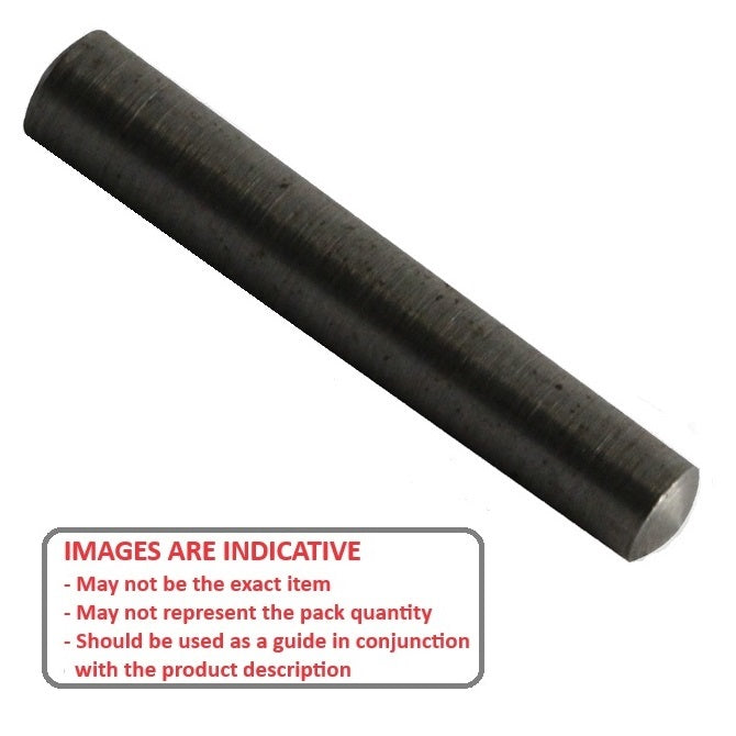 1051026 | TP-039-0381-C (2 Pcs) --- Taper Imperial Pins - 3.97x38.1x3.17 mm - Carbon Steel