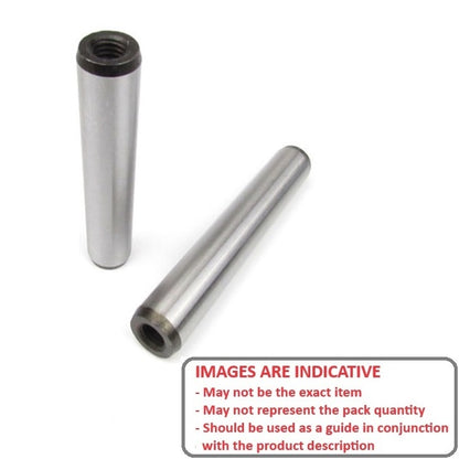 1099441 | TPM-1200-08000-EI (Each) --- Taper Metric Pins - 12x80x13.6 mm Extractable - Carbon Steel Pin