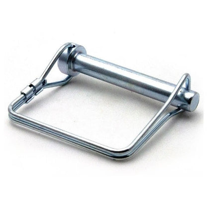 1078298 | LYP-Q2-079-064-CZ (200 Pcs) --- Wire Lock Lynch Pins - 7.94x63.5x2.3 mm Double Wire - Carbon Steel Spring Wire Zinc Plated Pin